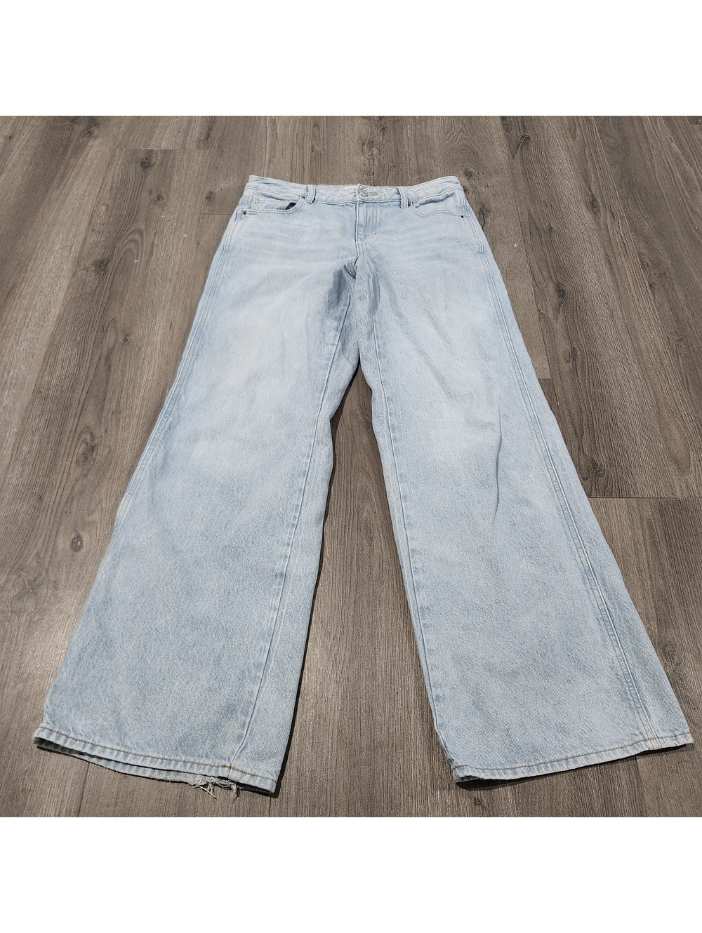 Pacsun Casey Low Rise Baggy Light Wash Denim Jeans Size 27